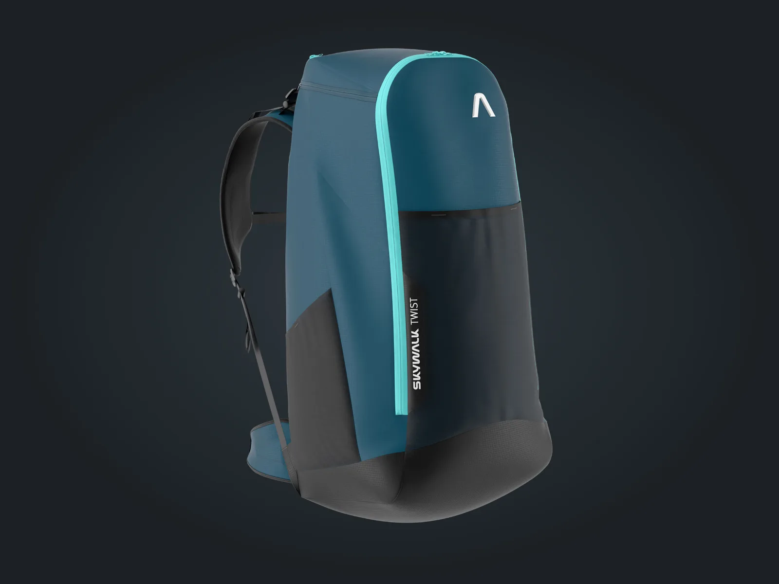 Twist Backpack Seitenansicht Taschen